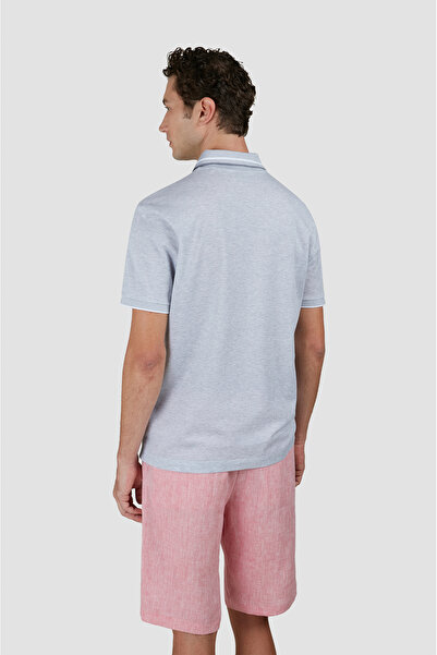 PAUL&SHARK COTTON ZIPPED POLO SHIRT