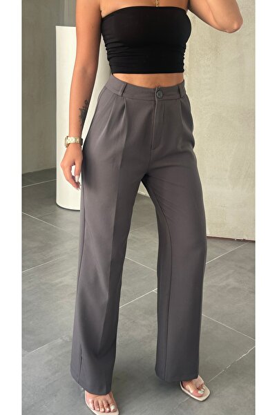 Lila Moda Women's High Waist Palazzo Pants Wide Leg Stylish Casual Combination