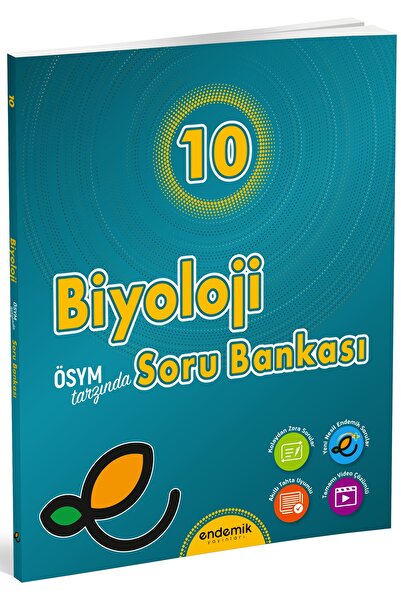 Endemik Yayınları Endemik 2026 10. Sınıf Biyoloji Soru Bankası Güncel Müfredat