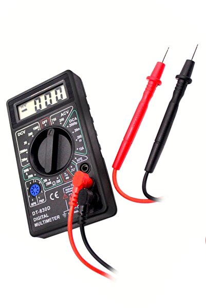 Rabelix Online Marketing Dijital Akım Voltaj Direnç Amper Ölçüm Aleti Multimetre- Aumetre