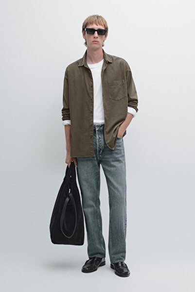 Massimo Dutti Fitilli regular fit gömlek