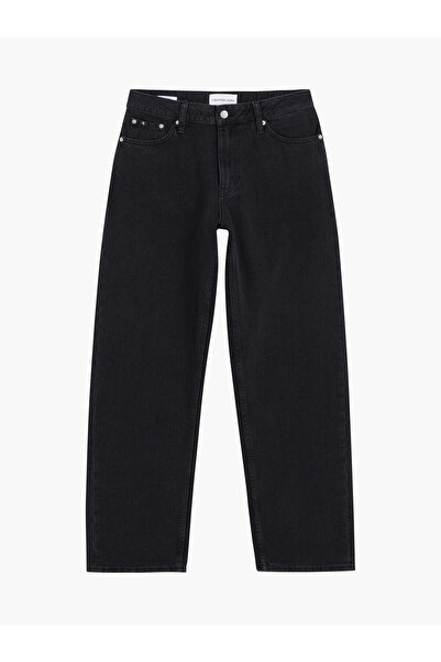 Calvin Klein 90'S STRAIGHT Kadın Antrasit Kot Pantolon