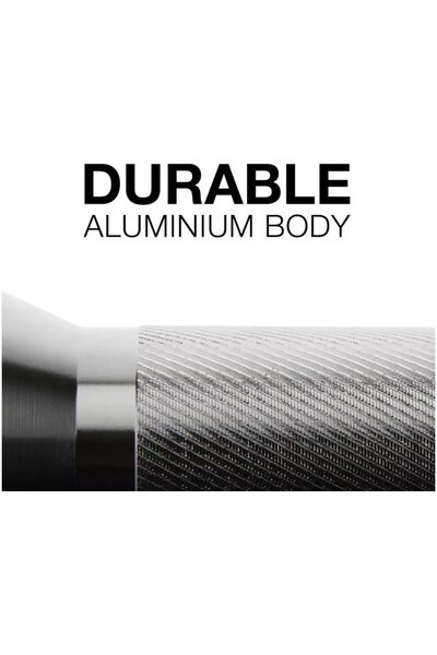 Energizer Metal LED Flashlight, 135 lm, 2xD, batteries included, Aluminum