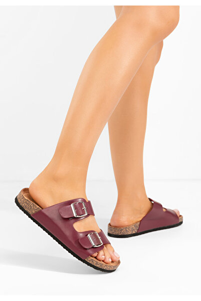 B T Shoes Evet V2 thick-soled slippers, dark brown