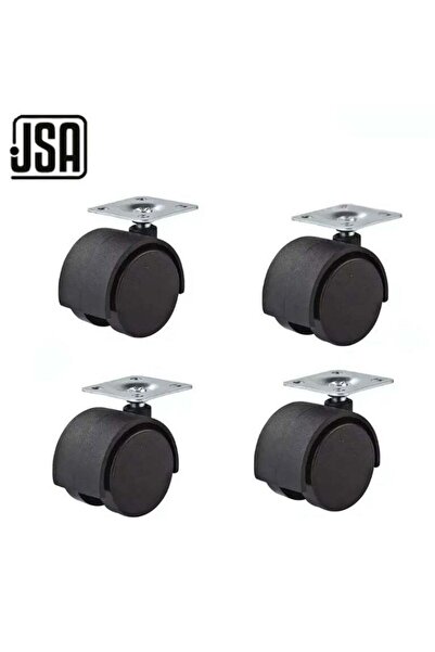 JSA The Black Wheels (Set of 4) – Size 1.5"