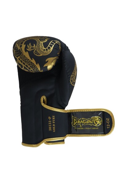 Dragondo 30131-P Gold Fury Boks Eldiveni Muay Thai Kick Boks Eldiveni