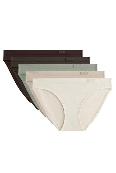 Oysho 5'li klasik dikişsiz yumuşak dokunuşlu külot