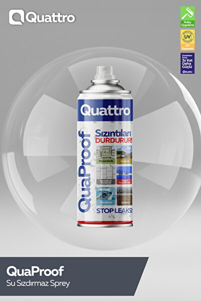 Yeykim Quattro Quattro QuaProof Su Sızdırmaz Sprey
