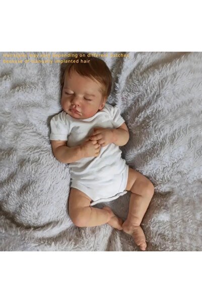 minigimin dolabı Tüm vücut silikon bebek 50 santim Reborn bebek gerçekçi bebek