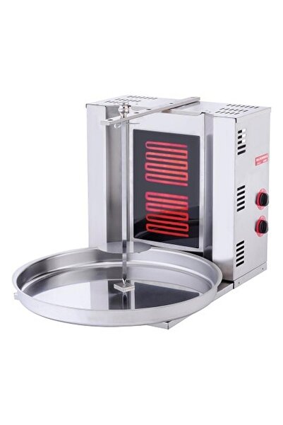 Işıkgaz Silverinox Elektrikli 2 Radyanlı Döner Ocağı Makinesi