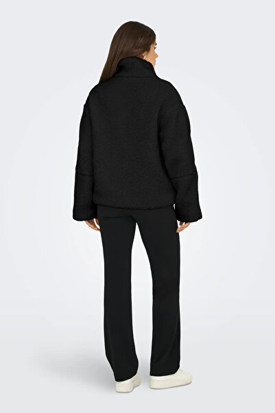 ONLY Women's Onlaspen Goose down Filled Tedy Coat 15349400 Black