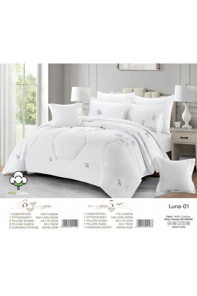 ALBAGSHI Luxury Hotel Quilt 8-Pieces Set