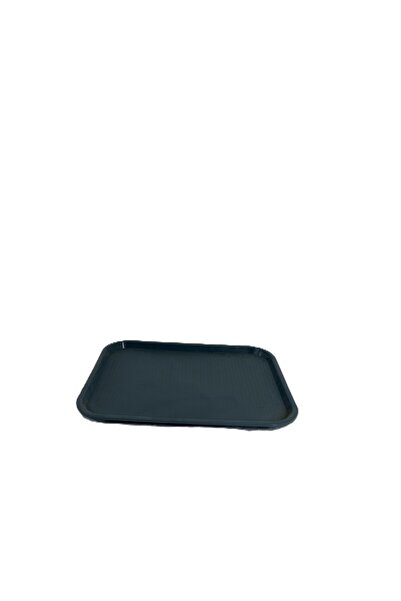 mm Small black rug serving tray