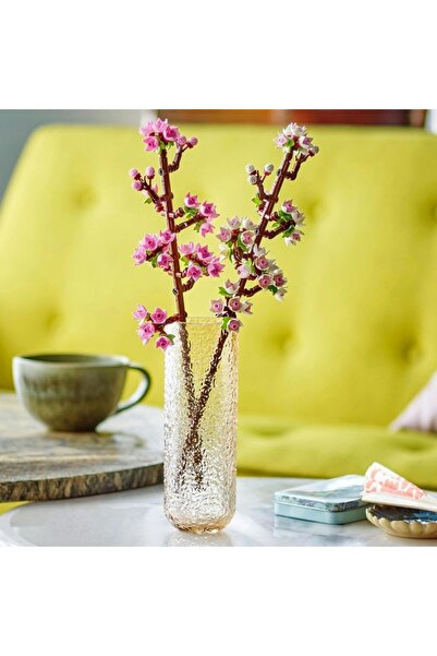 LEGO Botanicals Cherry Blossoms 40725 – 430 Piece Flower Building Set, Creative Gift for Adults