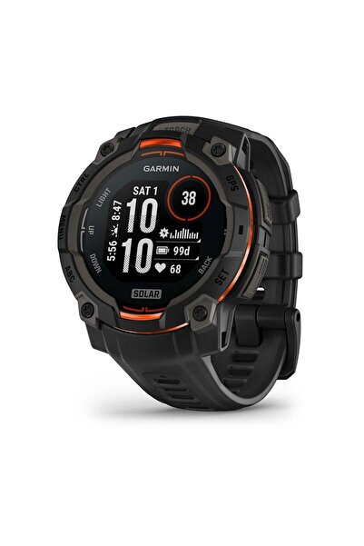 Garmin Instinct 3 – 45 Mm, Solar Siyah