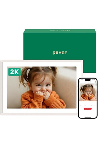 Kodak Pexar 11” 2K WiFi Dijital Fotoğraf Çerçevesi – IPS Dokunmatik Ekran, 32...