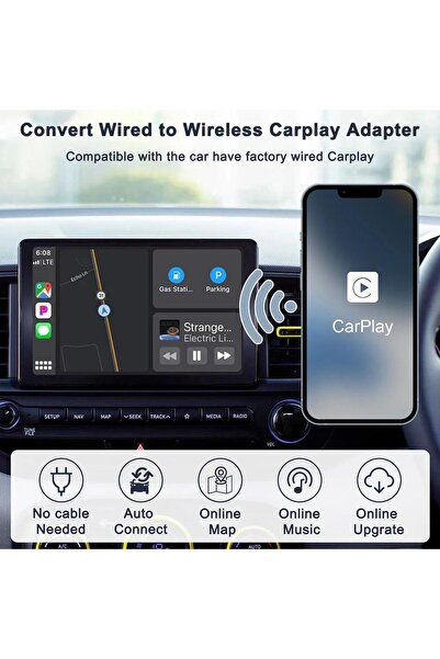 OEM Modul adaptor carplay wireless Apple IOS USB USB-C