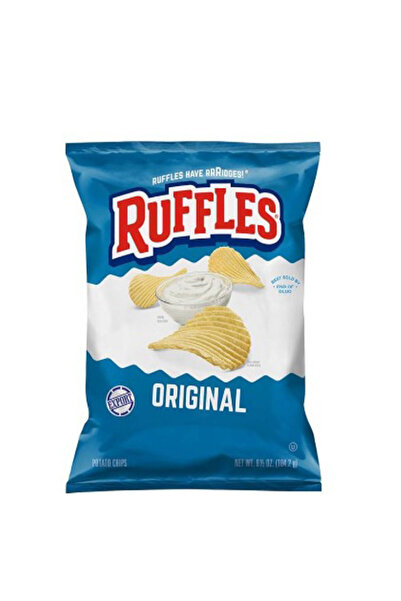 Ruffles Original Potato Chips 6.5 OZ (184g) - Export x 4 Pcs