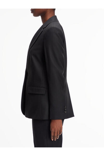 Calvin Klein ESSENTIAL TAILORED B Kadın Siyah Blazer