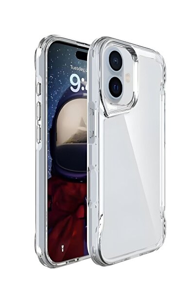 Wtech غطاء شفاف كريستال D3O كريستالكس لهاتف أبل آيفون 17 5G 2025 جير 4