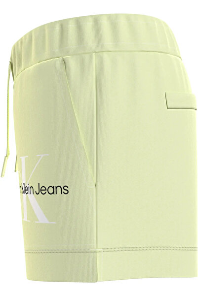 Calvin Klein REFLECTIVE MONOGRAM Kadın Yeşil Şort