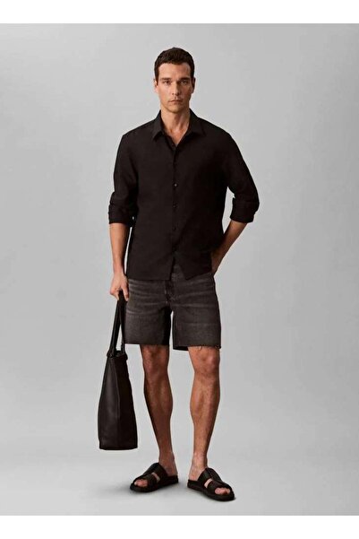 Calvin Klein BLACK FOG CLASSIC SHORT 7IN REGE Siyah Erkek Şort