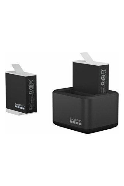 GoPro Enduro Ikili Şarj Cihazı + 2 Batarya (Hero9/10/11 Black)