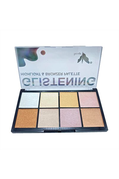 daroge باليت هايلايتر وبرونز لماع من داروج - 8 الوان