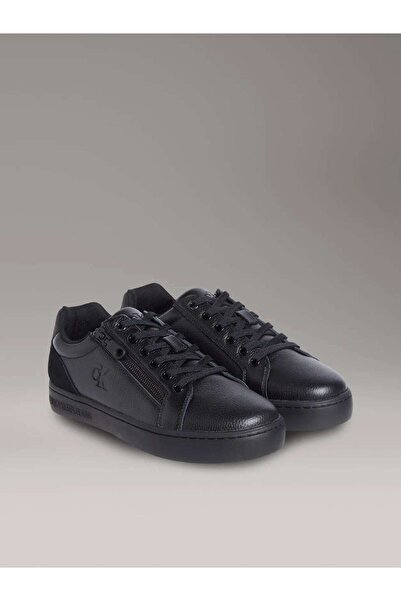Calvin Klein CLASSIC CUPSOLE ZIP LOW IN Siyah Erkek Günlük Spor Ayakkabı