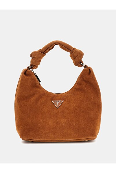 Guess Zamira Kadın Kahverengi Deri Omuz Çantası HWSG9660010-COG