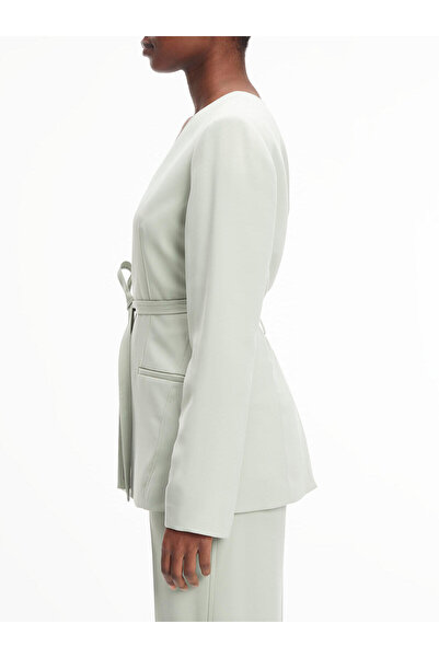 Calvin Klein STRUCTURE TWILL BLAZ Kadın Krem Blazer