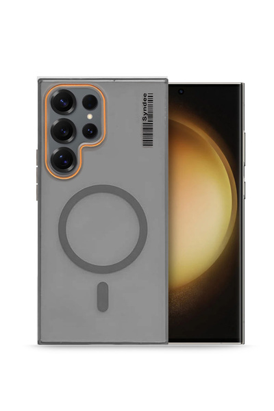 Wtech غطاء حماية شفاف هجين أنيق المظهر من سلسلة Syndee لهاتف Samsung Galaxy S...