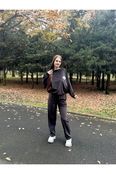 AD Fashion Black velvet tracksuit #53291 - 44 EU