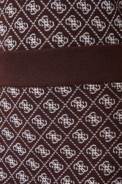 Guess Aubrey 4G Logolu Slim Fit Lastikli Bel Mini Etek W5BD81Z3JD2 ETEK W5BD81 Z3JD2 FNHT