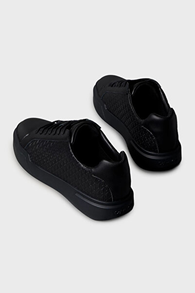 Calvin Klein Tamamı Kabartma Logolu Sneaker Ayakkabı YM0YM013830GJ Erkek AYAKKABI YM0YM01383 0GJ