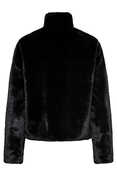 ONLY Palton pentru femei Onlnewvida Life Faux Fur negru 15295423