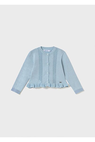MAYORAL Summer-Seasonal Baby Girl Knitted Cardigan - Blue