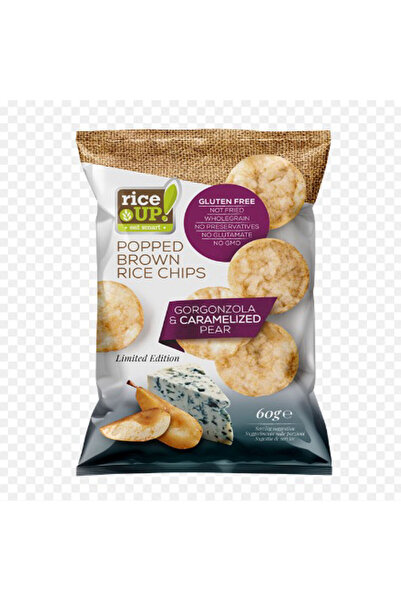 Rice Up Whole Grain Rice Chips Super Seeds Chia & Quinoa 60g, Gluten free, No GMO x 12 Pcs