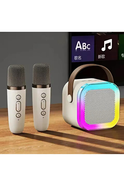 Generic Mini Portable Karaoke Machine – Wireless Bluetooth Speaker with Microphone for Singing & Parties