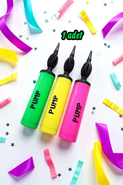 partylady 1 Adet Balon Pompası - Parti ve Etkinlikler İçin Pratik ve Hızlı Balon Şişirici