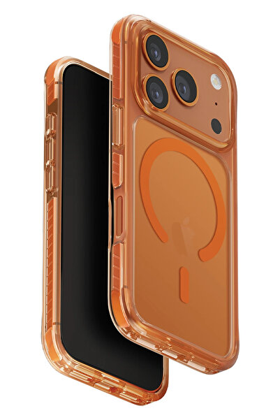 UNIQ Better By Design İphone 17 Pro Max Kılıf Combat Serisi Üç Katmanlı ShockSorb Magsafe Özellik MagClick Koruyucu Kapak