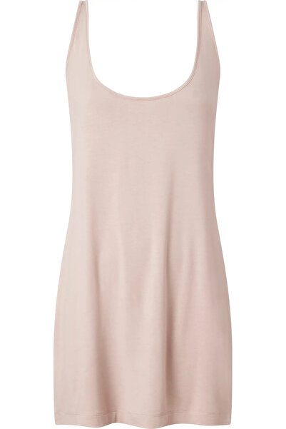 Calvin Klein CHEMISE Kadın Krem Elbise