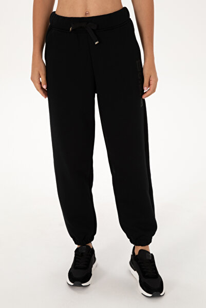 U.S. Polo Assn. Kadın Siyah Jogger Eşofman Altı 50307736-VR046