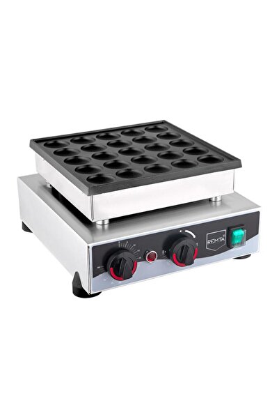 Remta W26 Yuvarlak Bubble Waffle Makinesi, 25'li, Elektrikli