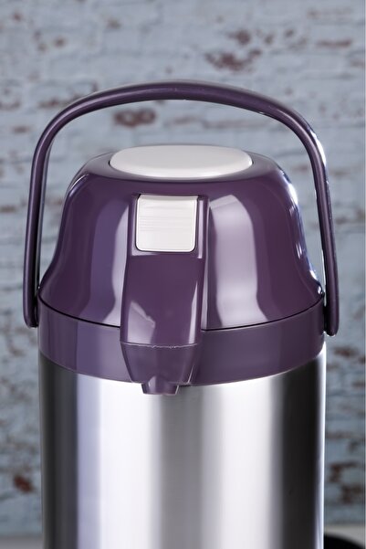Cooker 4.5 Liter Stainless Steel Thermos with Pump Picnic Camping Thermos