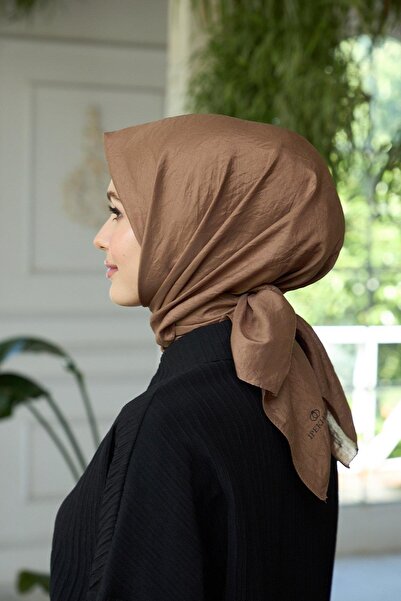 İpekhan Mink Voile Silk Scarf - Plain Pattern, 10100-20