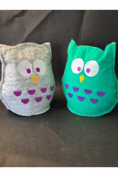 Saban DEZUMIDIFICATOR DECORATIV & OPRIATOR DE UȘI ȘI FEREASTRE CU MOTIV DE SOVĂ VERDE