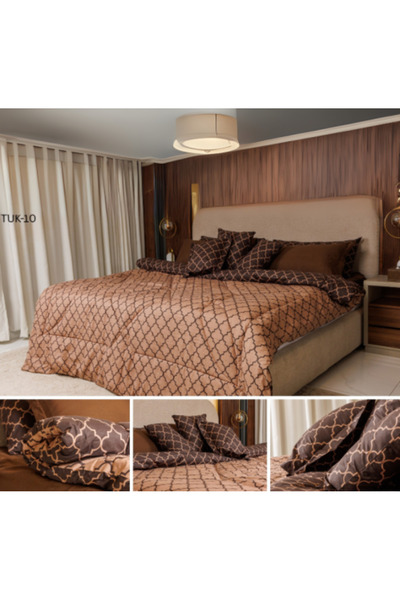 MY MATTRESS Diana Luxury Cotton Comforter Set - 12 Pieces