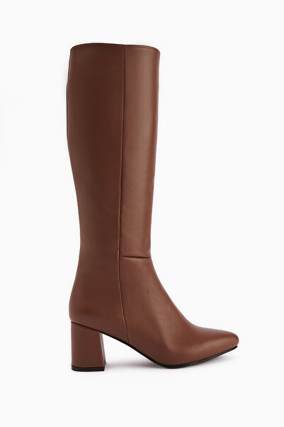 Limoya Γυναικείες μπότες Velma από γνήσιο δέρμα με τακούνι