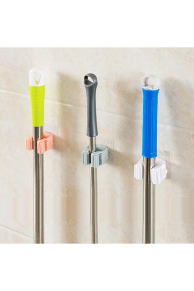 SOULFLY Fırça Süpürge Paspas Mop Sapı Tutucu Askı Çok Amaçlı Duvara Monte Ask...